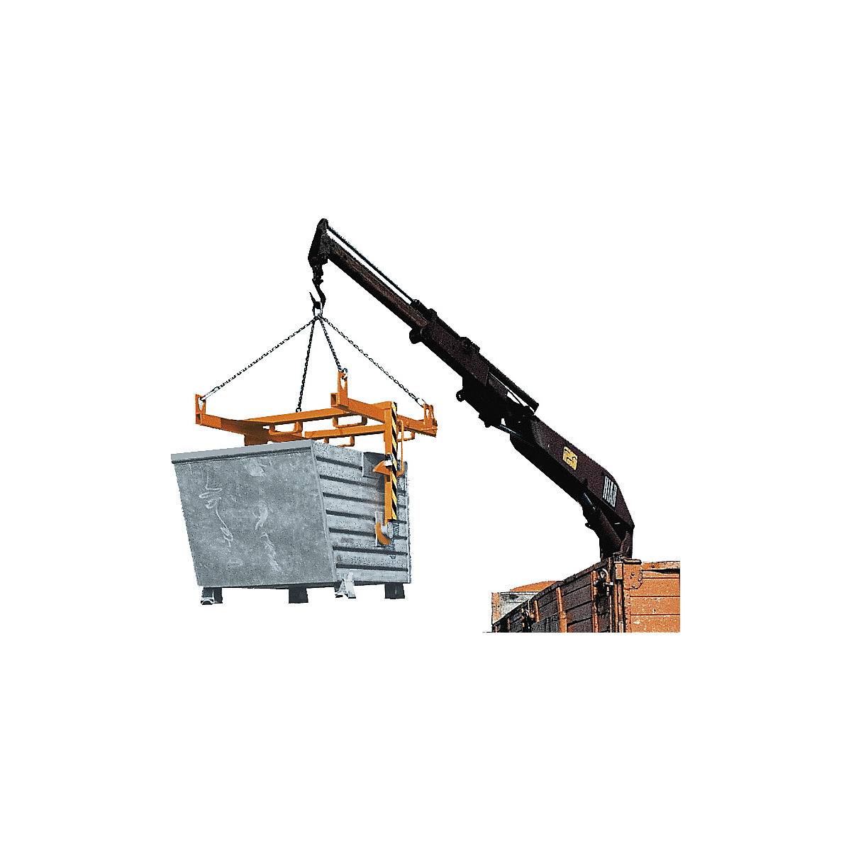 Traviesa de apiladora para volquetes y recipientes apilables – eurokraft pro (Imagen del producto 4)-3