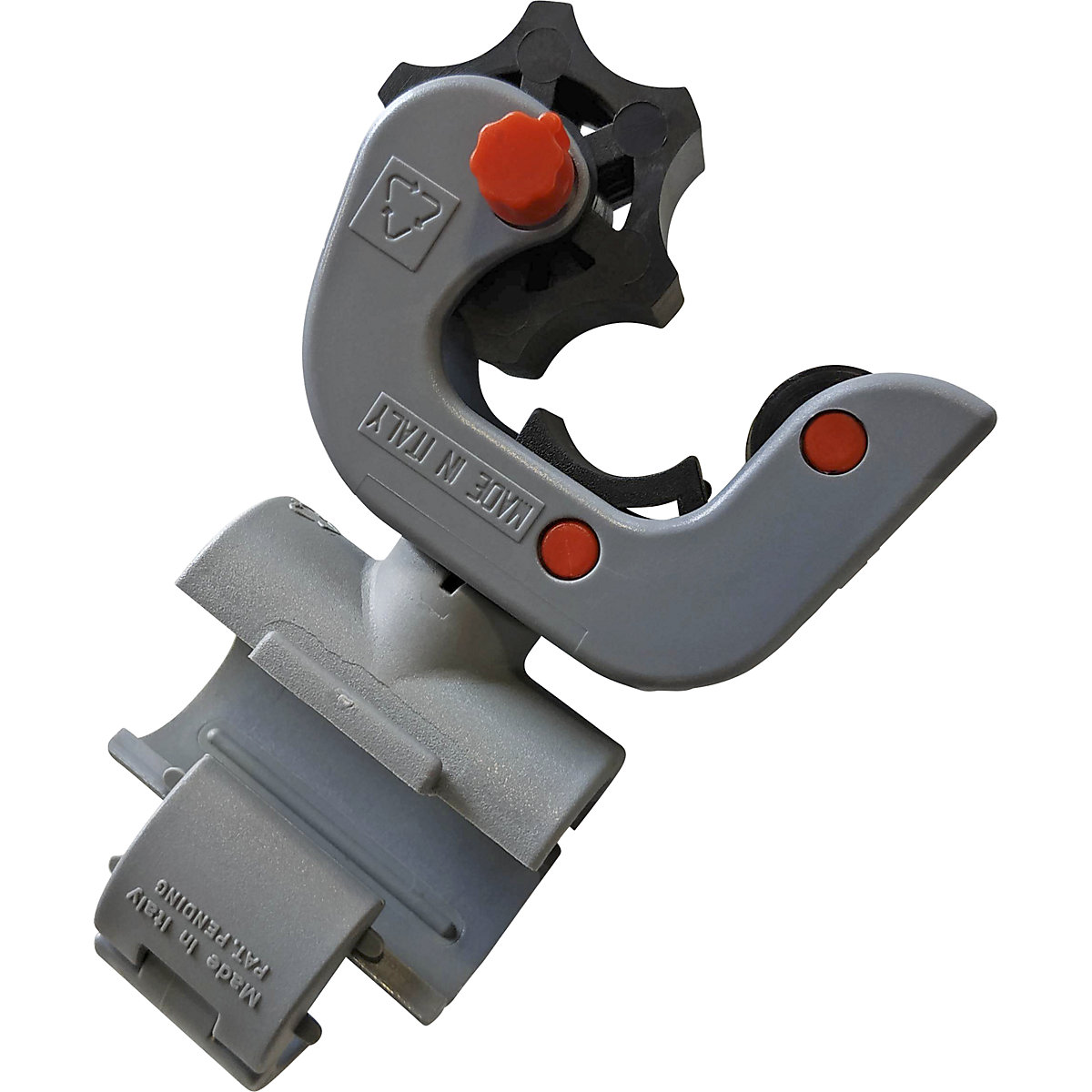 Soporte para el palo para carros de limpieza