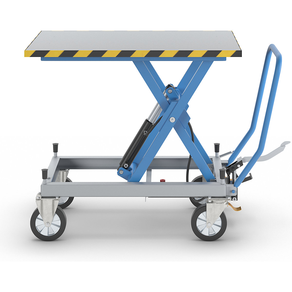 Carro de plataforma de elevação de tesoura – eurokraft pro (Imagem do produto 6)-5