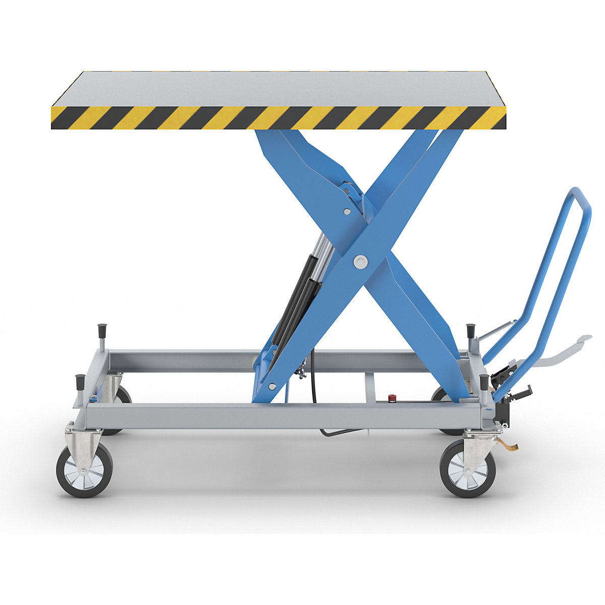 Carro de plataforma de elevação de tesoura – eurokraft pro (Imagem do produto 6)-5