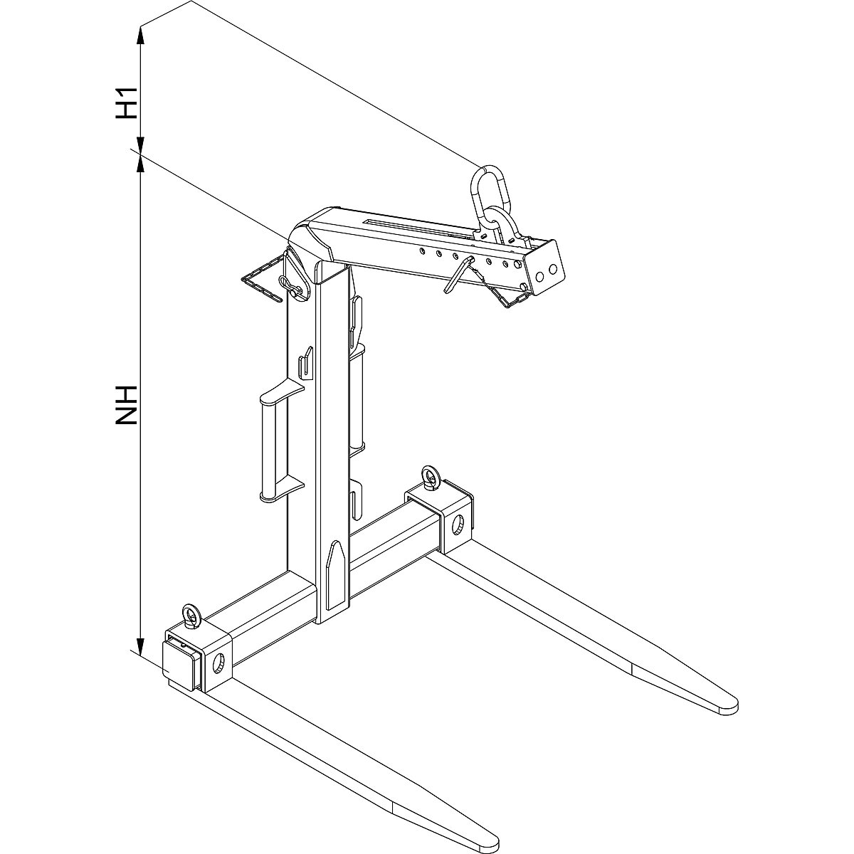 Forquilha de carregamento, automático – Eichinger (Imagem do produto 11)-10