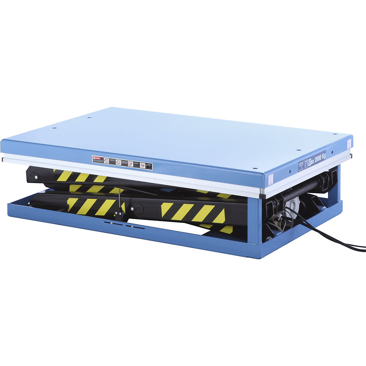 Mesa de elevação em tesoura dupla (Imagem do produto 6)-5