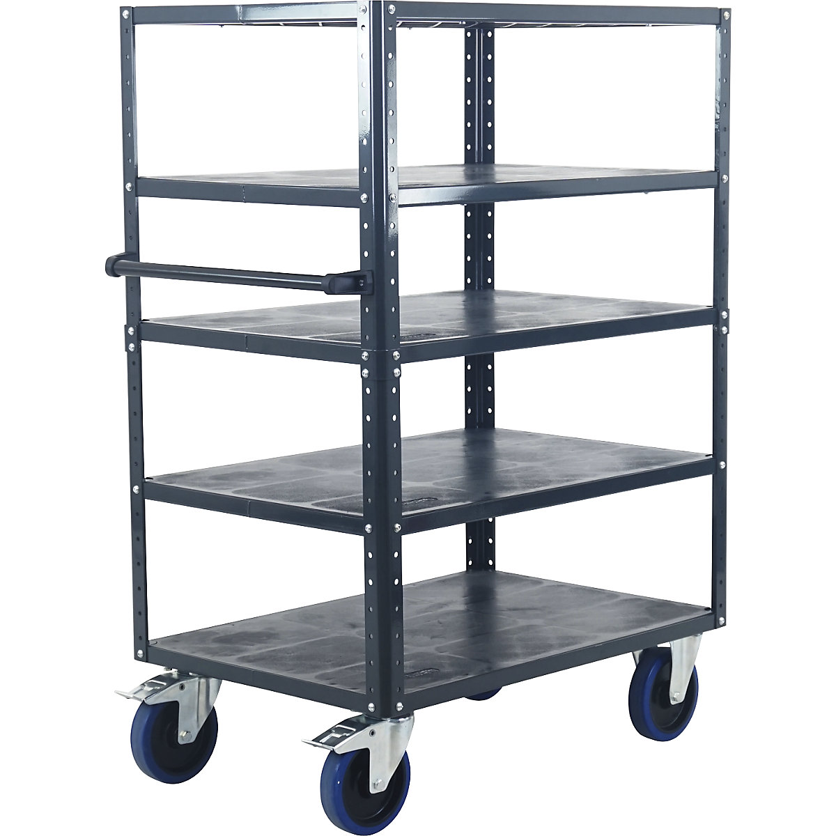 Carro de andares CustomLine, aberto de 4 lados – eurokraft pro