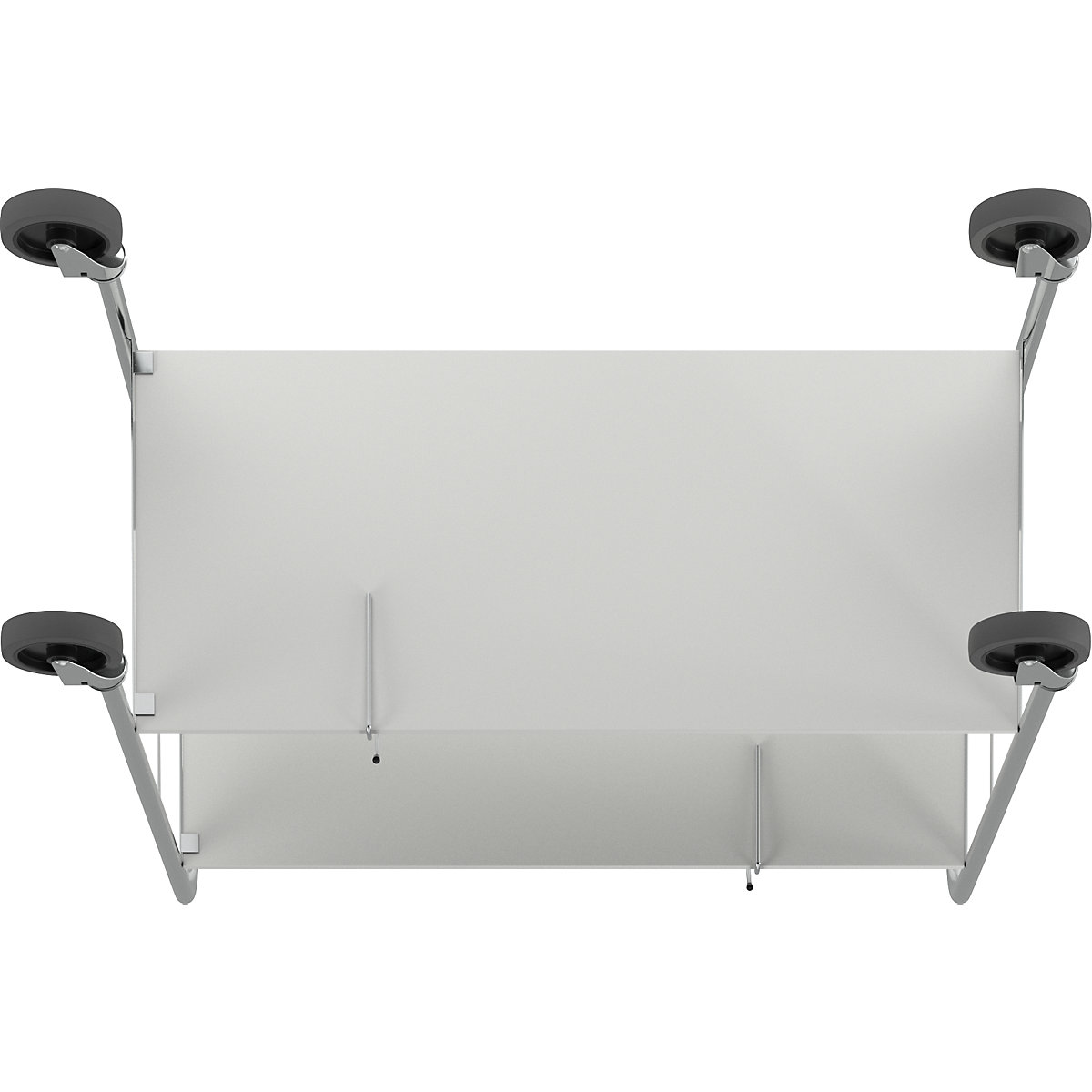 Carro para pastas de arquivo, cromado – HelgeNyberg (Imagem do produto 7)-6