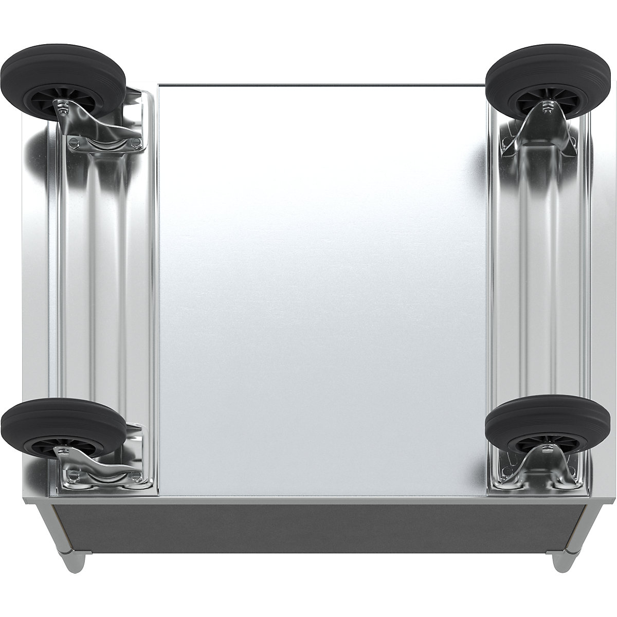 Carro de plataforma, capacidade de carga 500 kg – Kongamek (Imagem do produto 5)-4