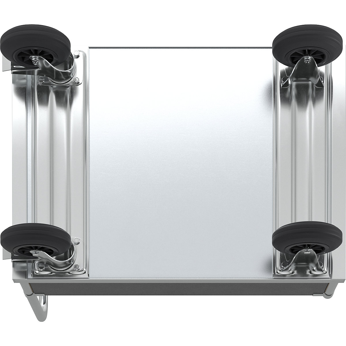 Carro de plataforma, capacidade de carga 500 kg – Kongamek (Imagem do produto 7)-6