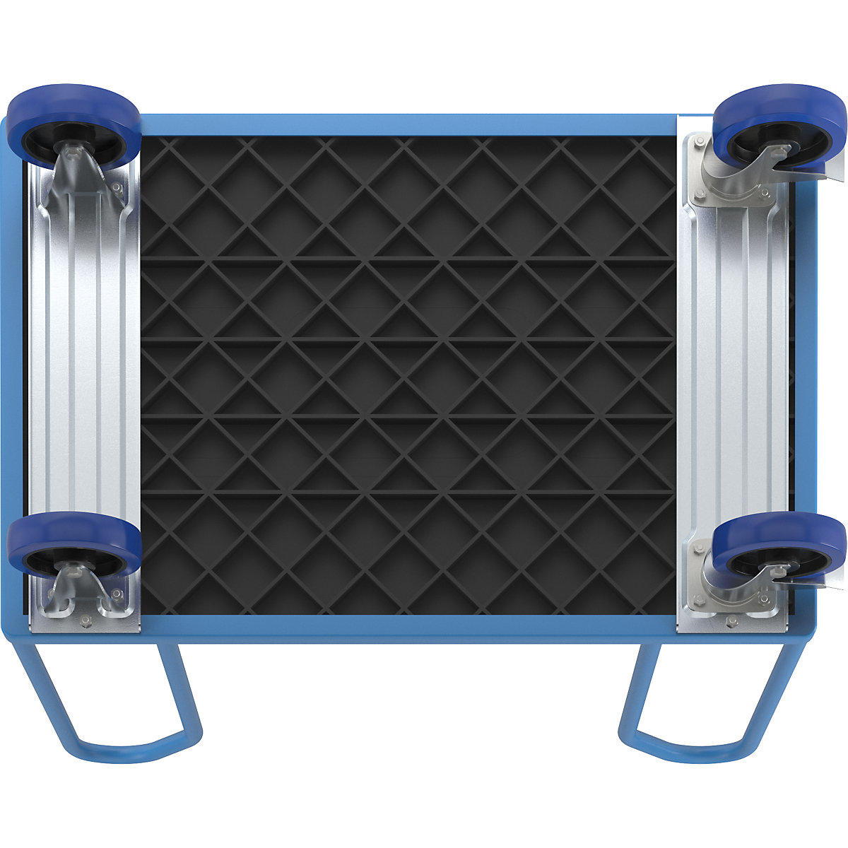 Carro de plataforma com varões laterais – eurokraft pro (Imagem do produto 6)-5