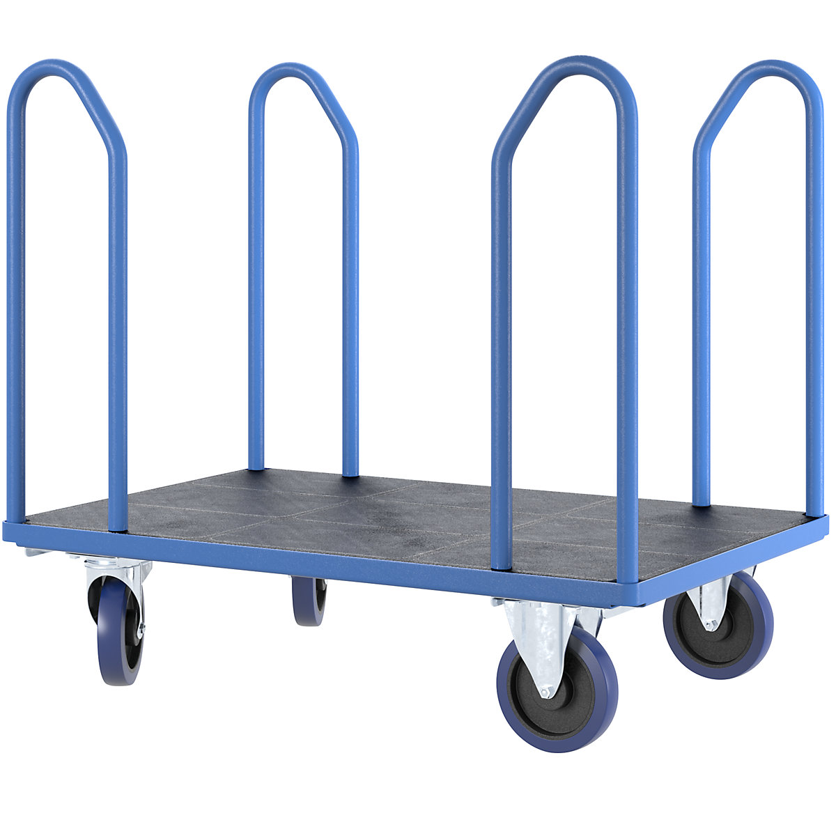 Carro de plataforma com varões laterais – eurokraft pro (Imagem do produto 2)-1