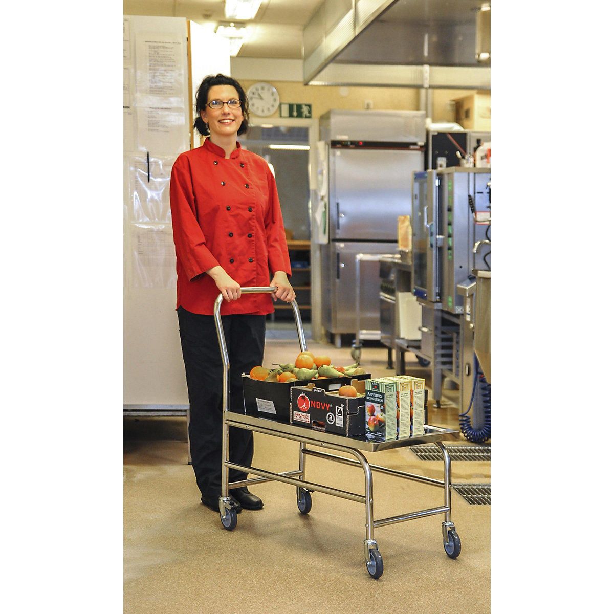 Carro de plataforma em aço inoxidável – Kongamek (Imagem do produto 3)-2