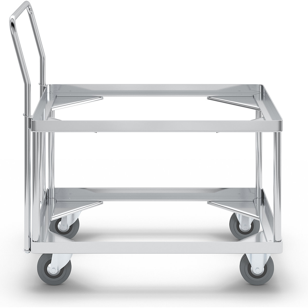 Chassi rolante em alumínio, altura de carga 440 mm – Gmöhling (Imagem do produto 3)-2