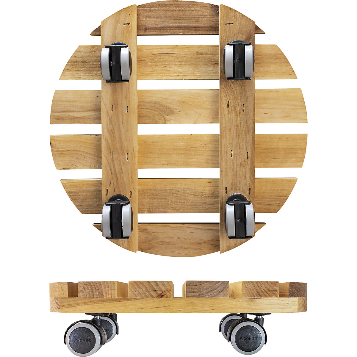 Suporte de rodas para plantas em amieiro NATURE – Wagner (Imagem do produto 6)-5