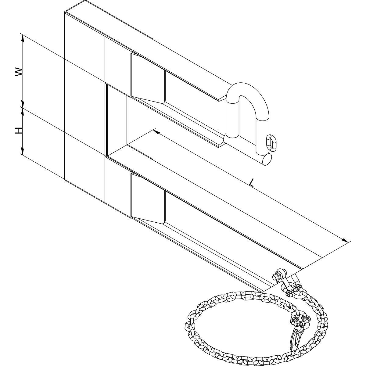 Gancho para colocação de tubos – Eichinger (Imagem do produto 3)-2
