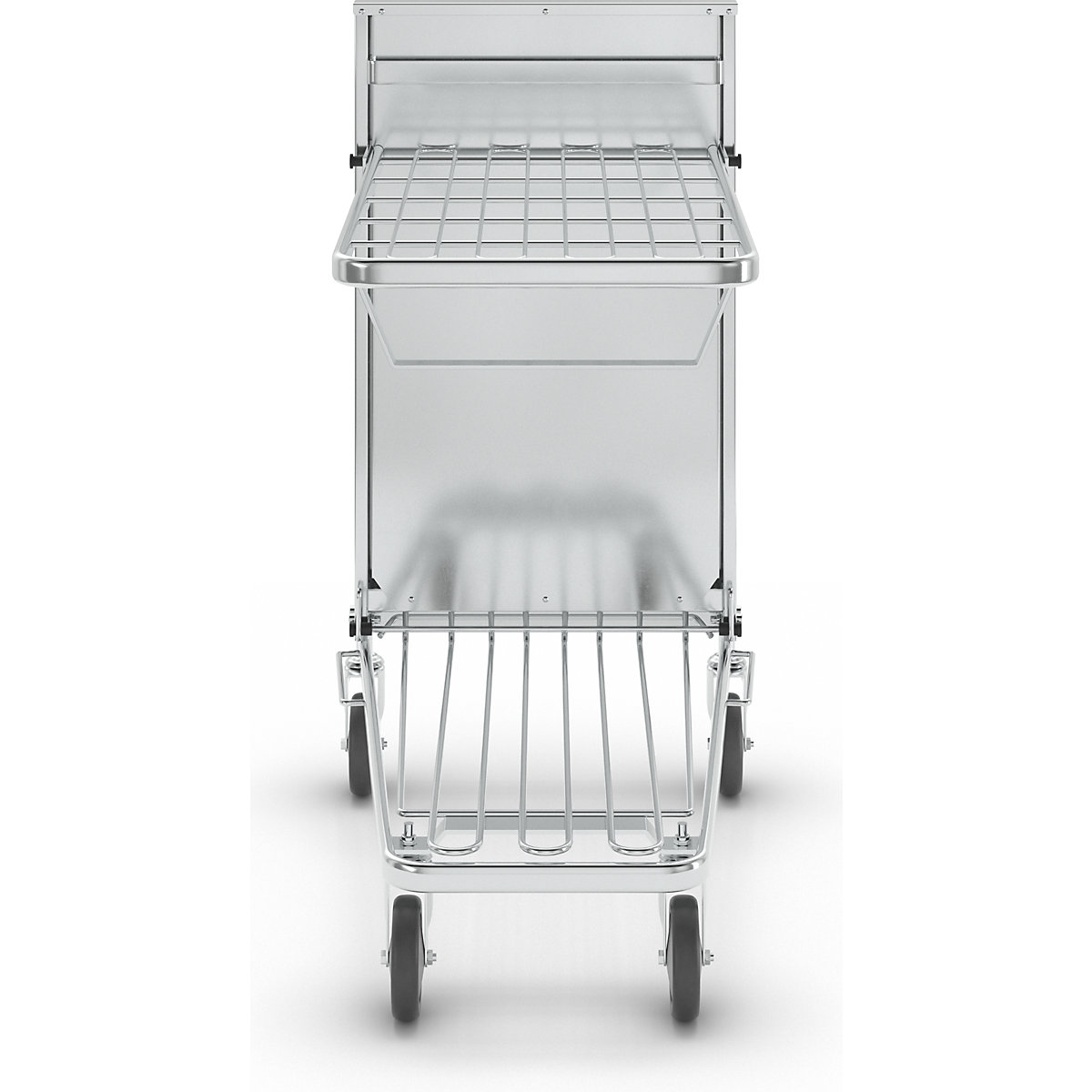 Carrito de supermercado, galvanizado – Kongamek (Imagen del producto 3)-2