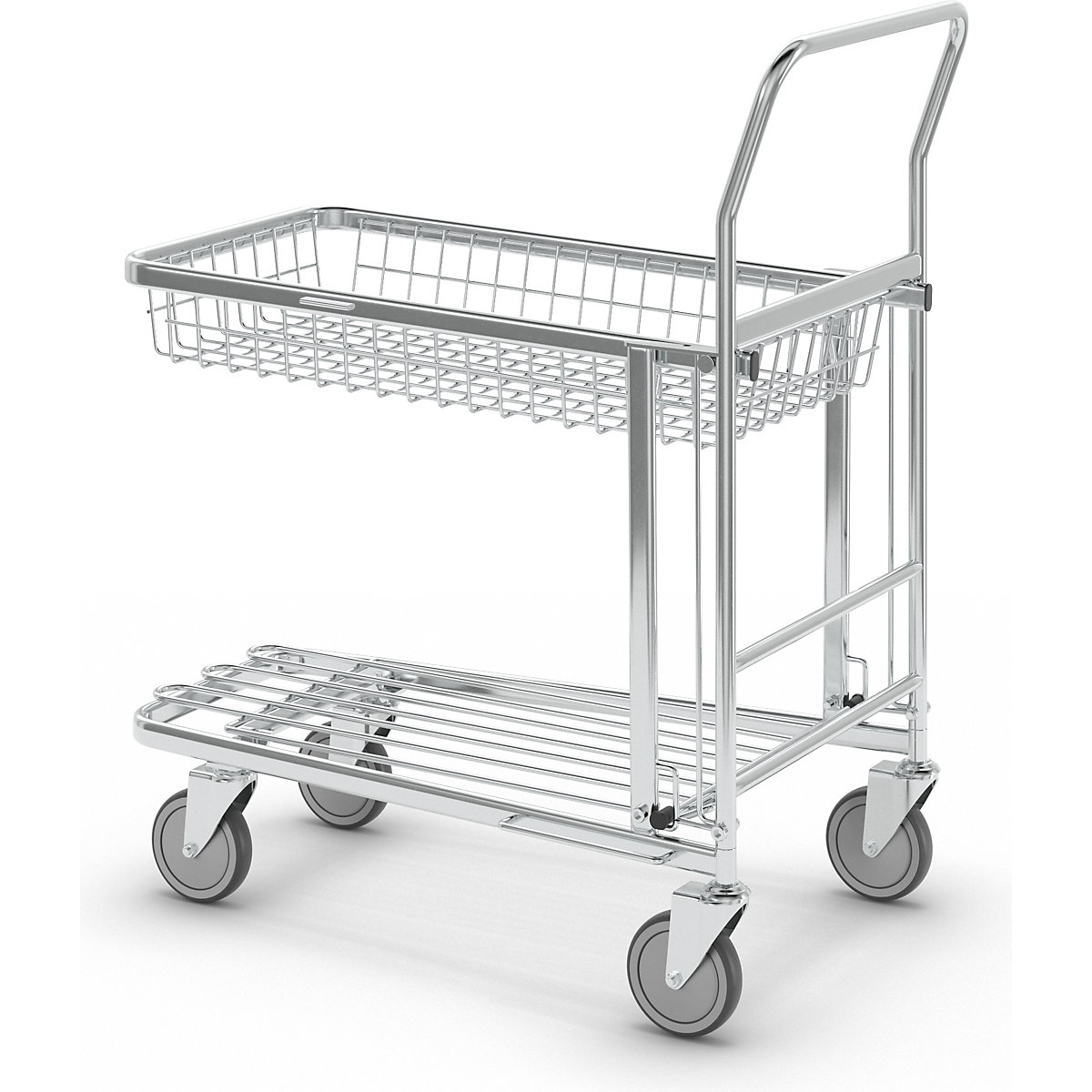 Carrito de supermercado, galvanizado – Kongamek (Imagen del producto 6)-5