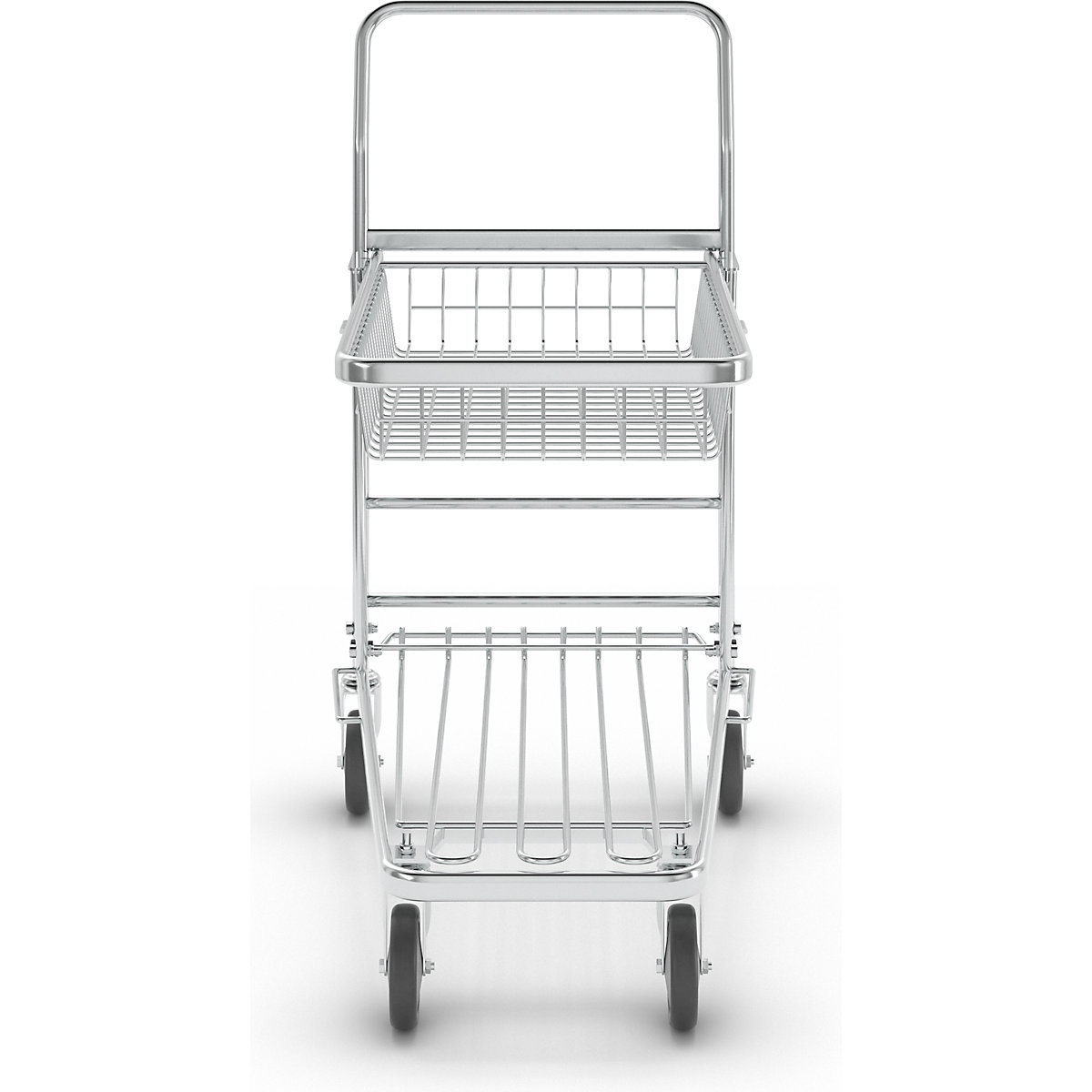 Carrito de supermercado, galvanizado – Kongamek (Imagen del producto 7)-6