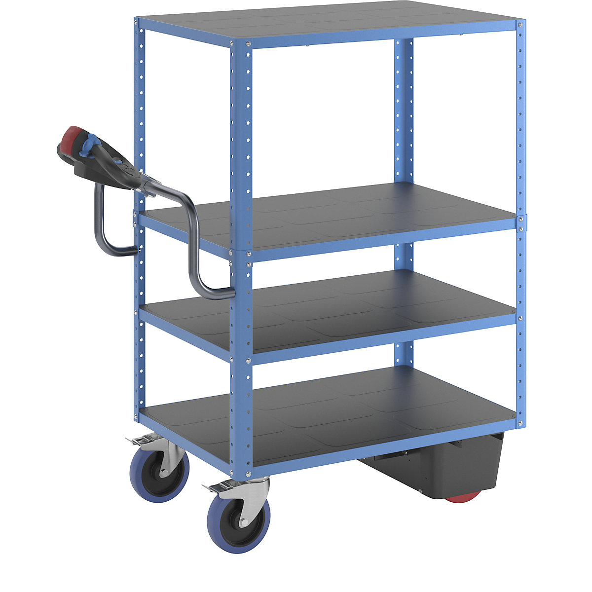 Carro con pisos CustomLine con accionamiento eléctrico &ndash; eurokraft pro