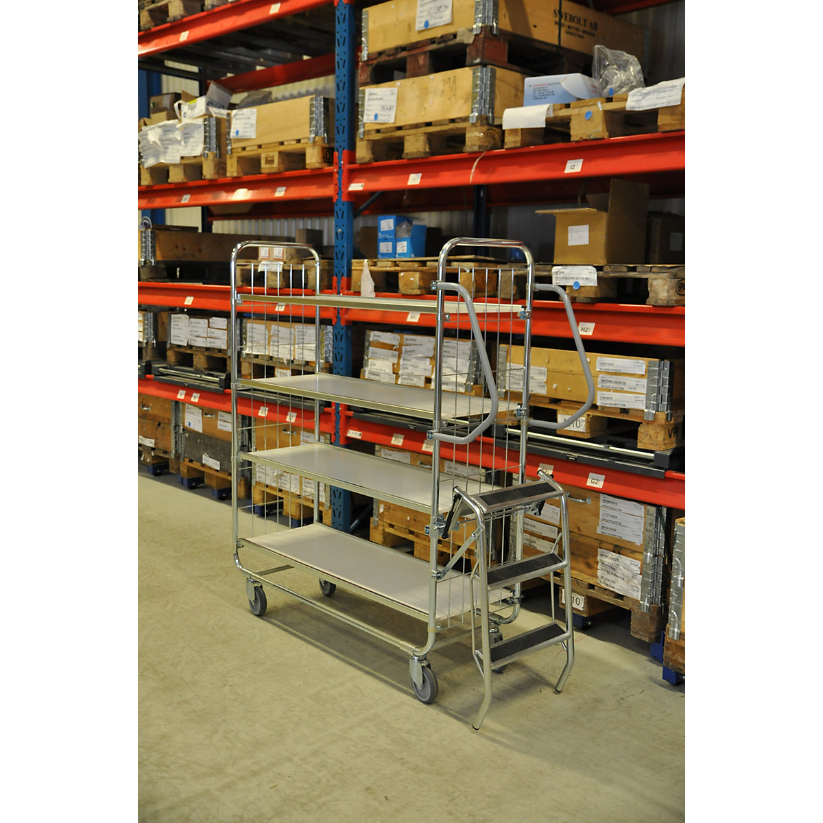 Carro con pisos galvanizado – Kongamek (Imagen del producto 2)-1