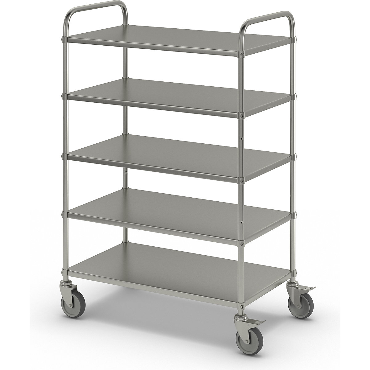 Carro con pisos ligero, altura 1445 mm – Kongamek (Imagen del producto 9)-8