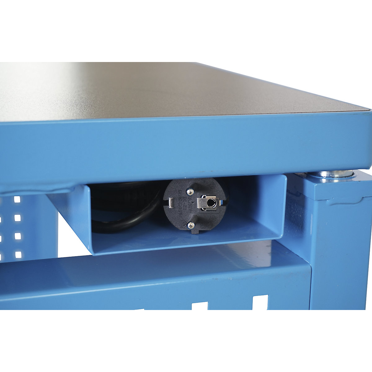 Carros de montaje, de altura regulable eléctricamente – eurokraft pro (Imagen del producto 6)-5