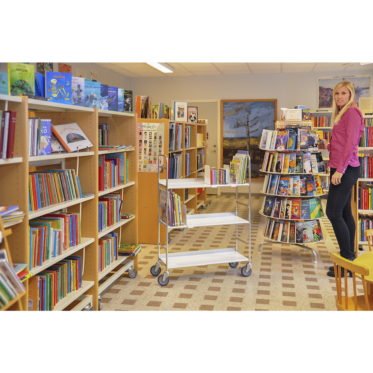 Carro con pisos para documentos KM151 – Kongamek (Imagen del producto 3)-2