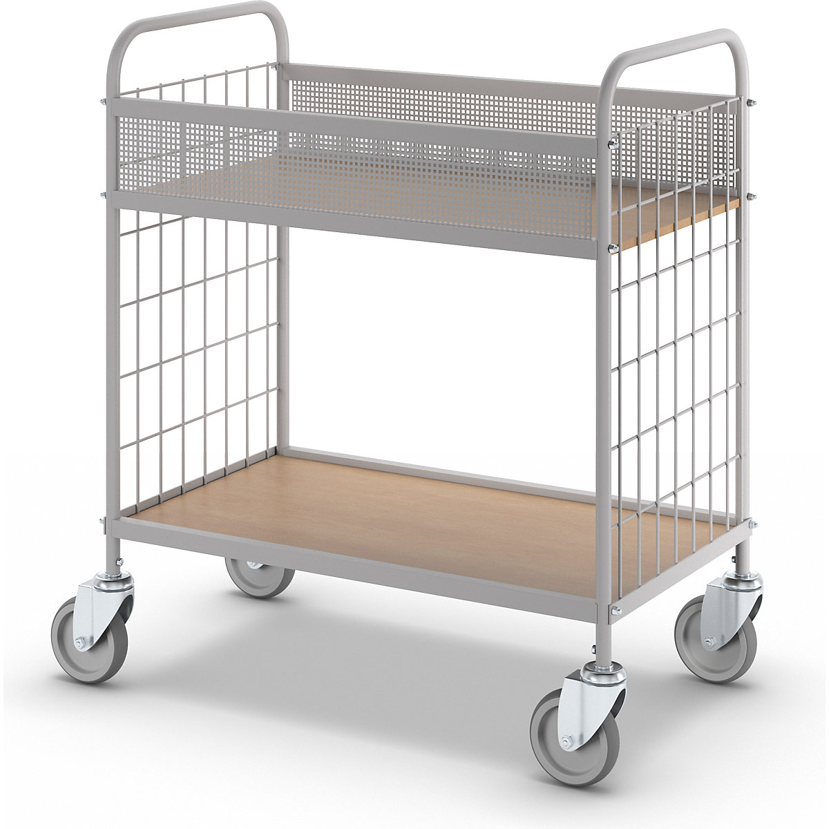 Carro con pisos para oficina – eurokraft pro (Imagen del producto 6)-5