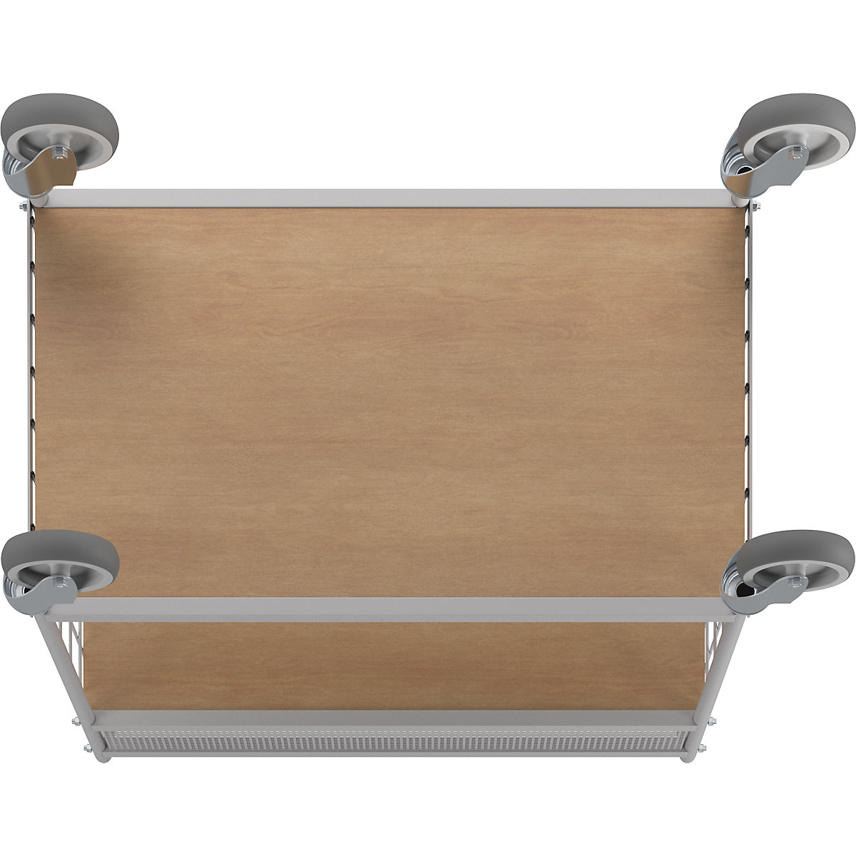 Carro con pisos para oficina – eurokraft pro (Imagen del producto 7)-6