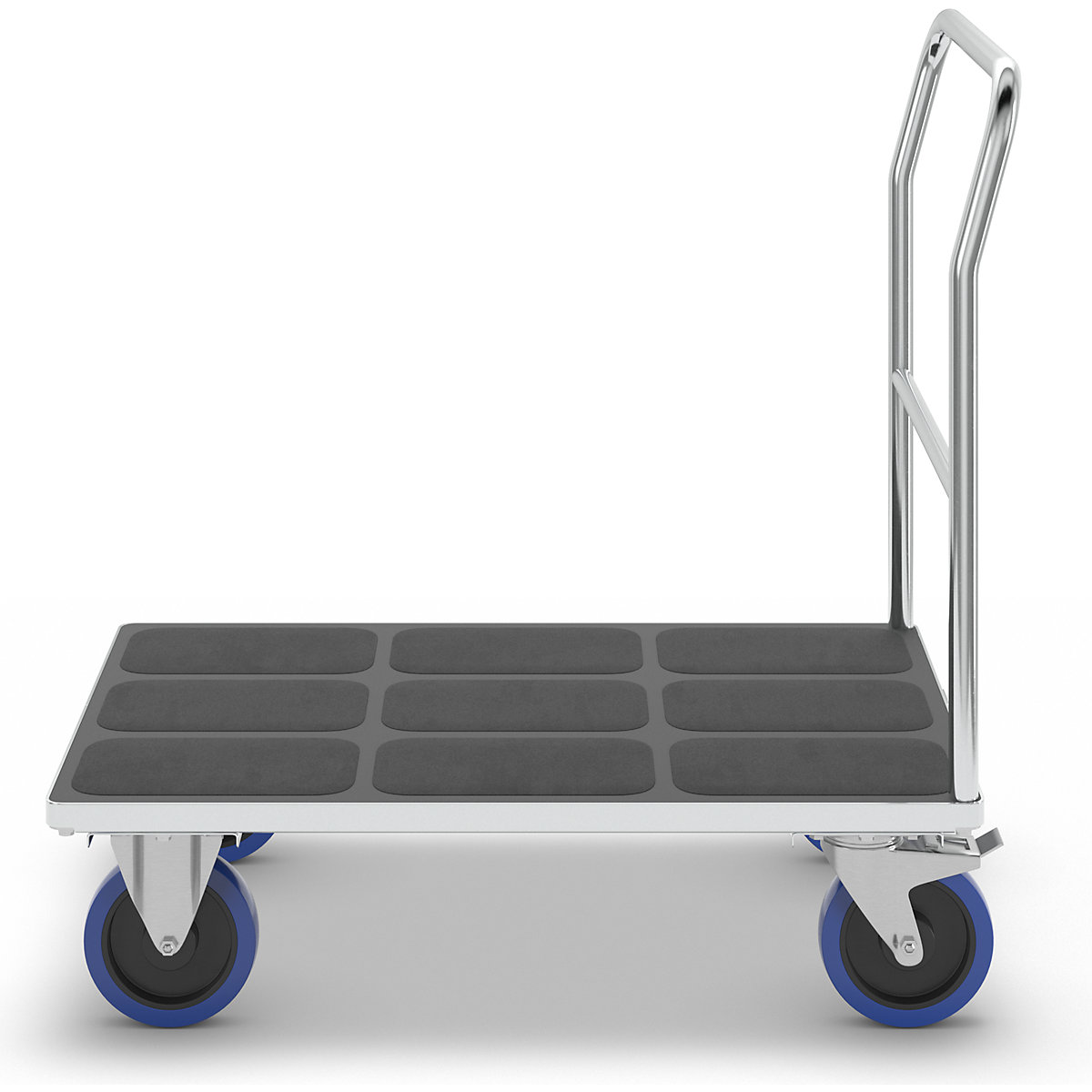Carro de plataforma con manija tubular – eurokraft pro (Imagen del producto 6)-5