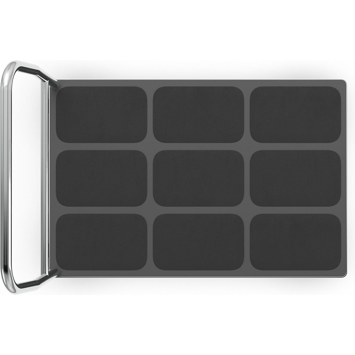 Carro de plataforma con manija tubular – eurokraft pro (Imagen del producto 9)-8