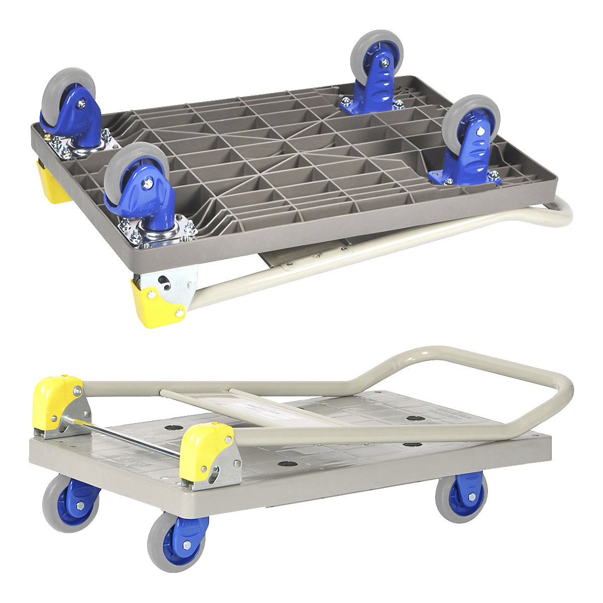 Carro de plataforma, plástico – PRESTAR (Imagen del producto 2)-1