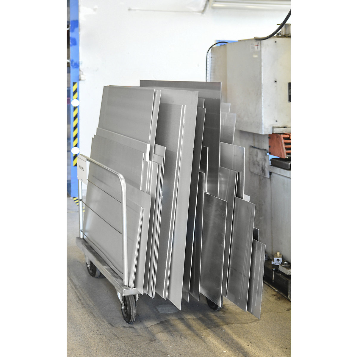 Carro con arcos para cargas pesadas, incl. 2 arcos – Kongamek (Imagen del producto 5)-4