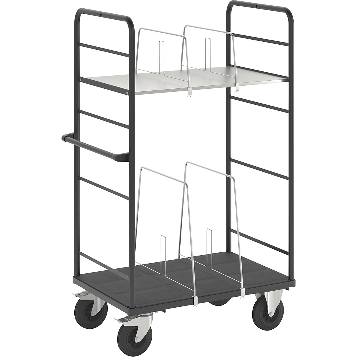 Carro para cajas de cartón &ndash; eurokraft pro