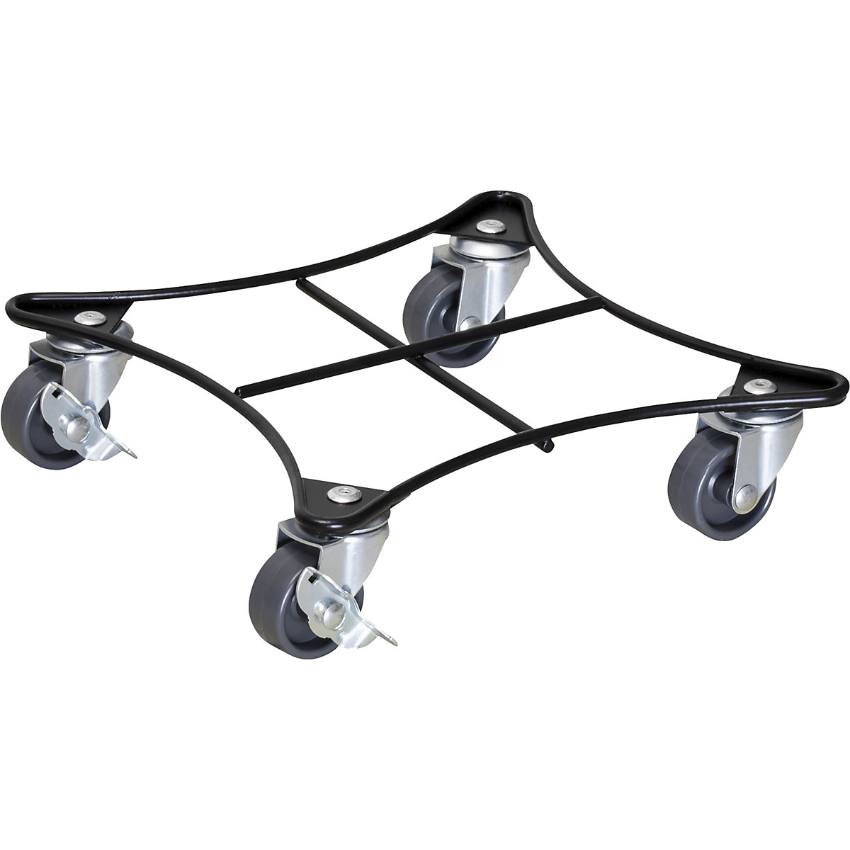 Soporte de acero con ruedas para macetas RETRO &ndash; Wagner