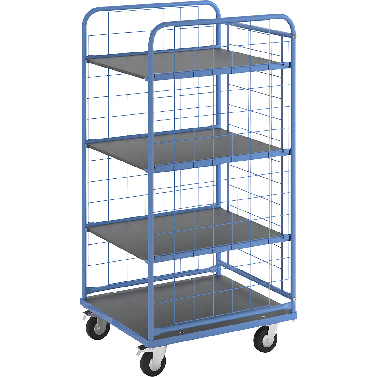 Carro con pisos KOMPAKT &ndash; eurokraft pro