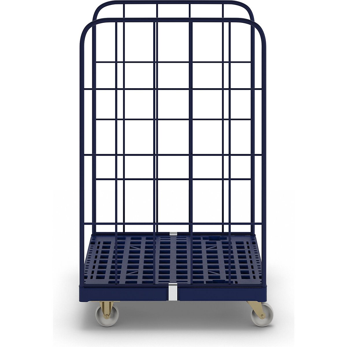 Contenedor rodante con tablero rodante de plástico (Imagen del producto 4)-3