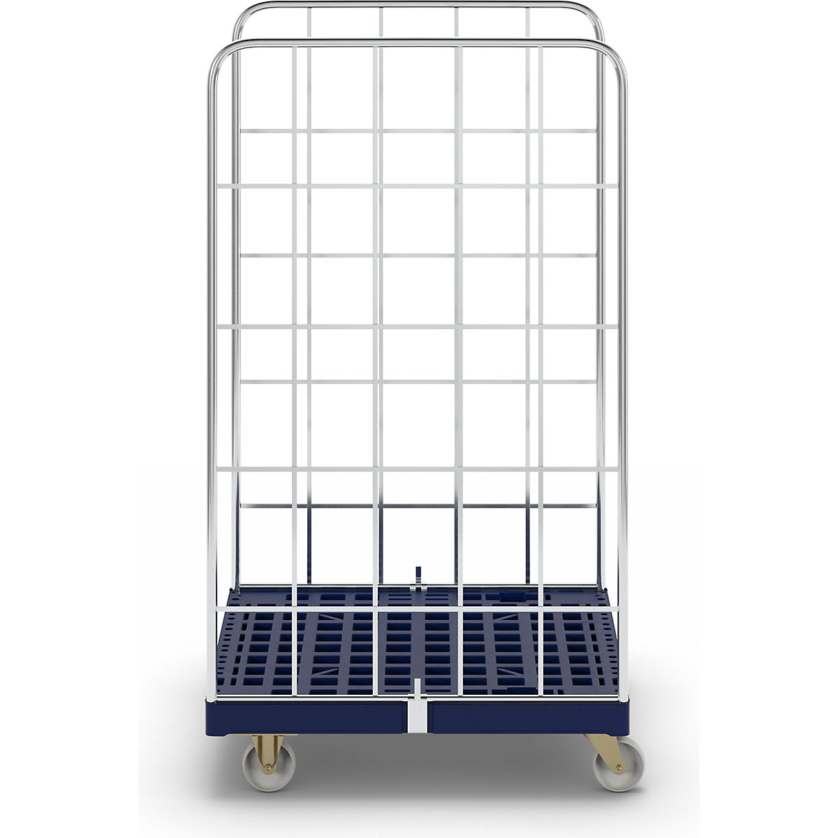 Contenedor rodante con tablero rodante de plástico (Imagen del producto 4)-3