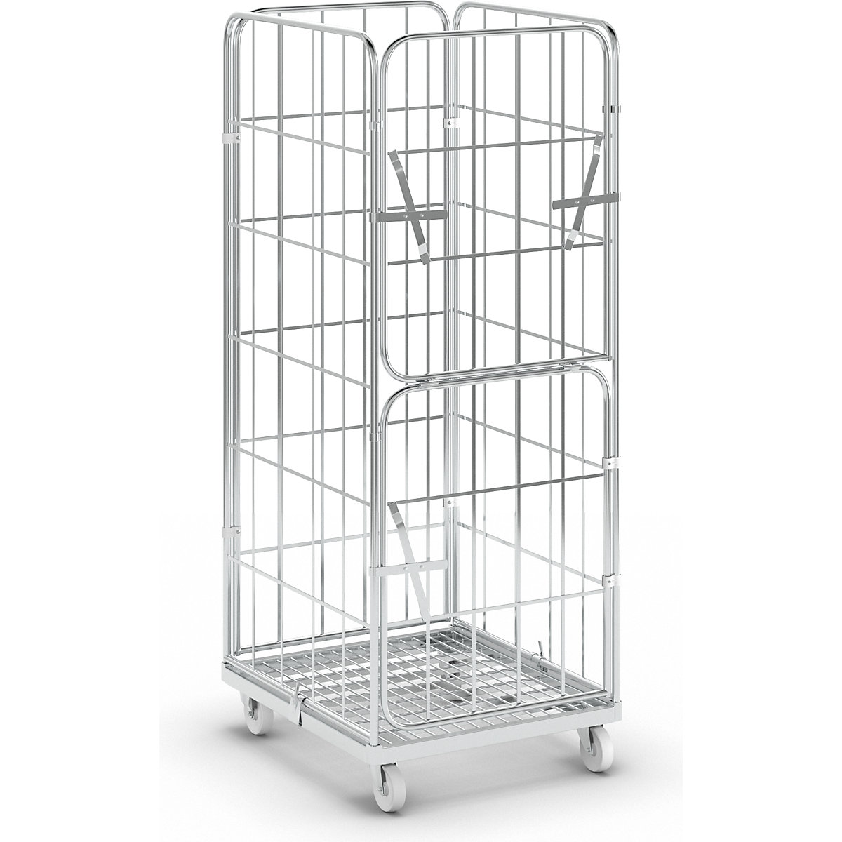 Contenedor rodante de acero (Imagen del producto 2)-1