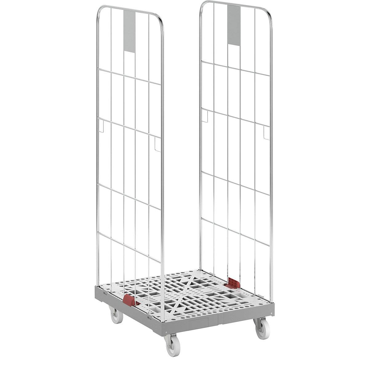 Contenedor rodante de plástico – eurokraft pro (Imagen del producto 7)-6