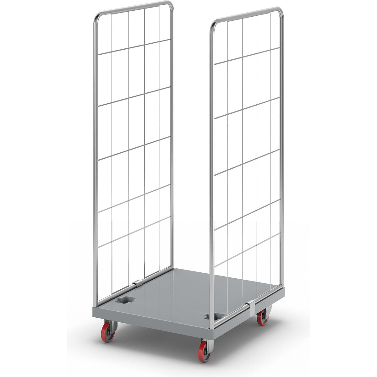 Contenedor rodante higiénico – eurokraft pro (Imagen del producto 5)-4