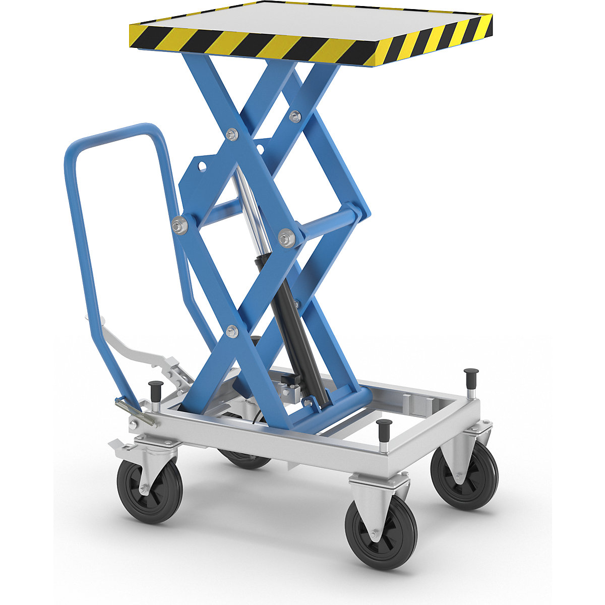 Carro de mesa elevadora de pantógrafo doble – eurokraft pro (Imagen del producto 6)-5