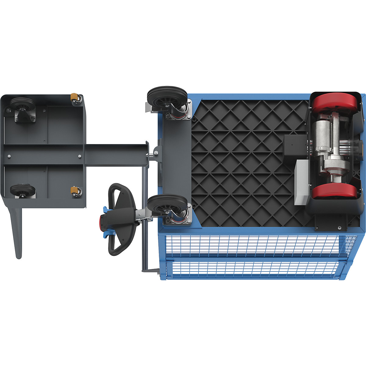 Carro-caja con accionamiento eléctrico – eurokraft pro (Imagen del producto 13)-12