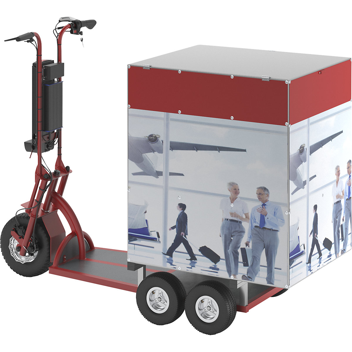 Scooter eléctrico de transporte XXL PRO (Imagen del producto 6)-5