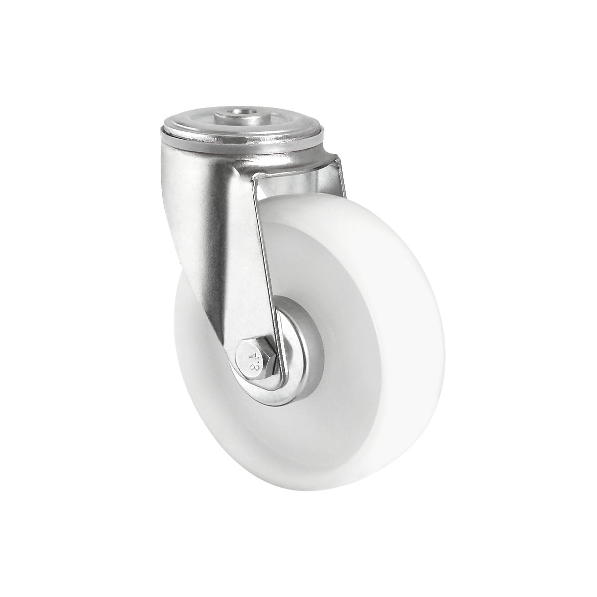 Pneu de poliamida, branco - eurokraft basic