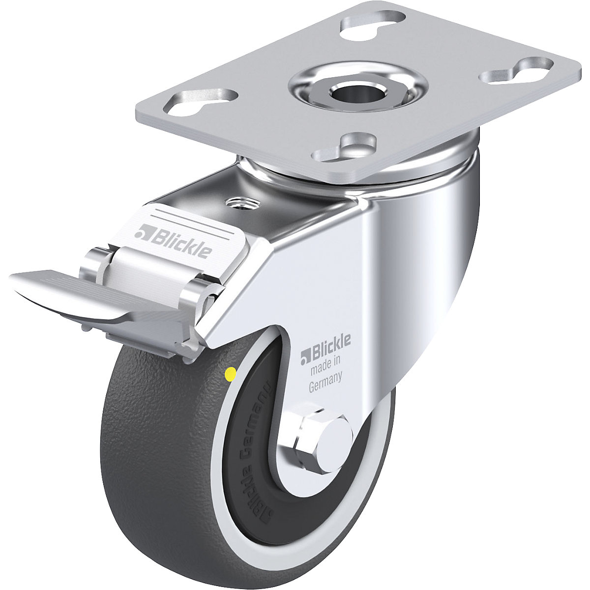 Rueda de maniobra para aparatos LKPA-PATH-FI-ELS &ndash; Blickle