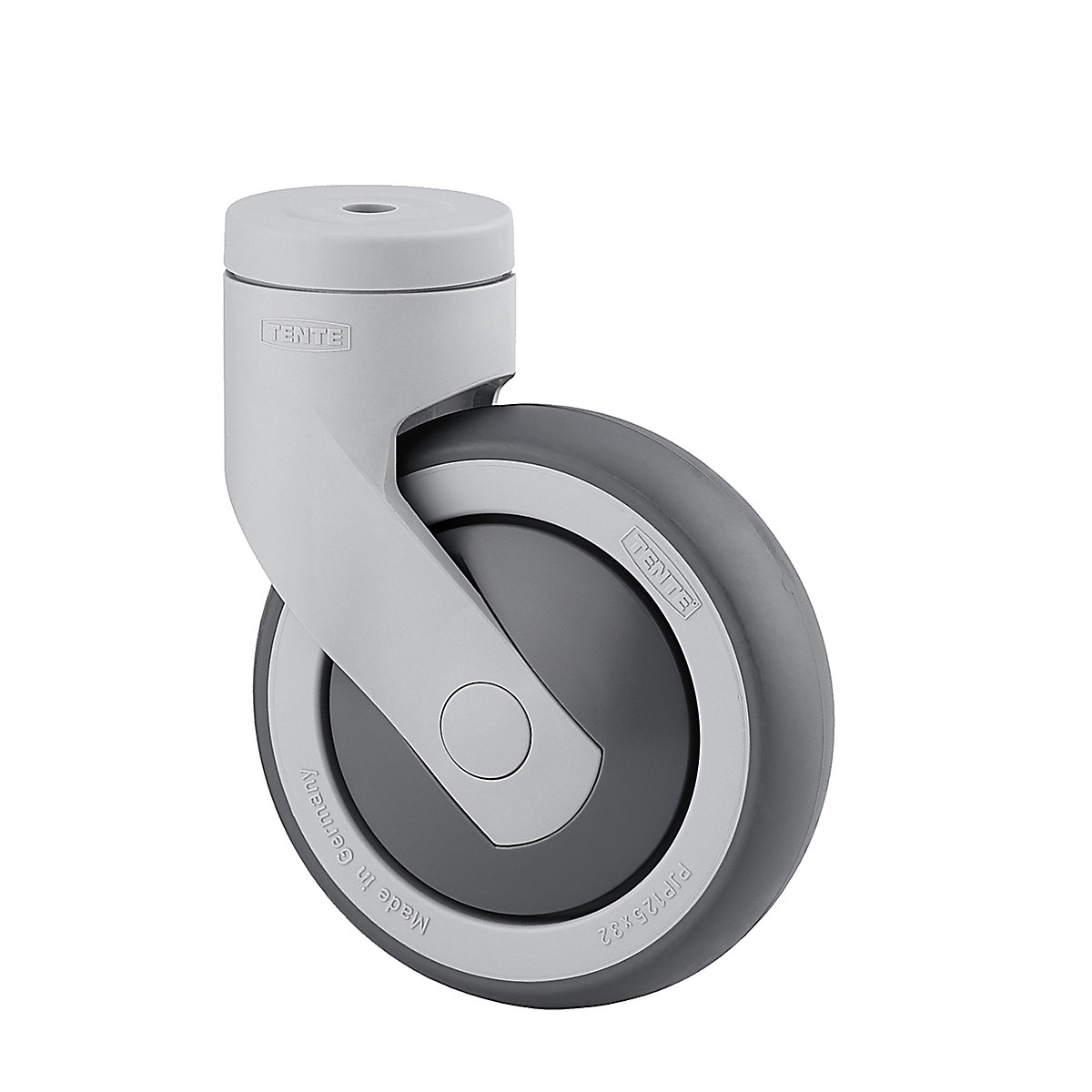 Rueda de plástico con agujero dorsal &ndash; TENTE