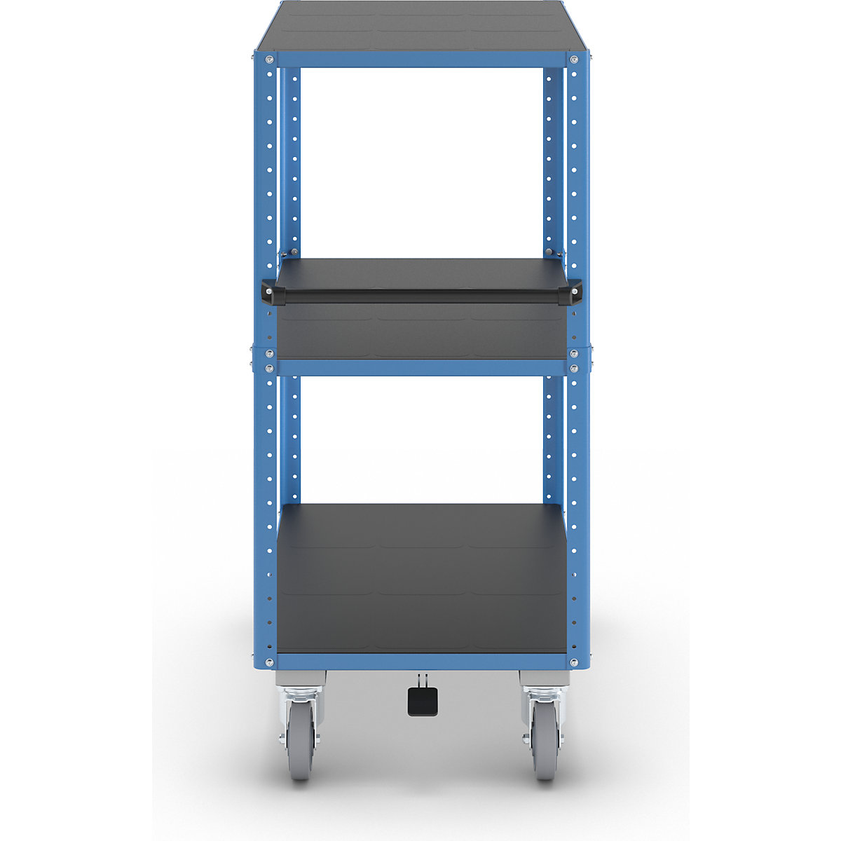 Etagenwagen CustomLine, 4-seitig offen eurokraft pro (Produktabbildung 13)-12