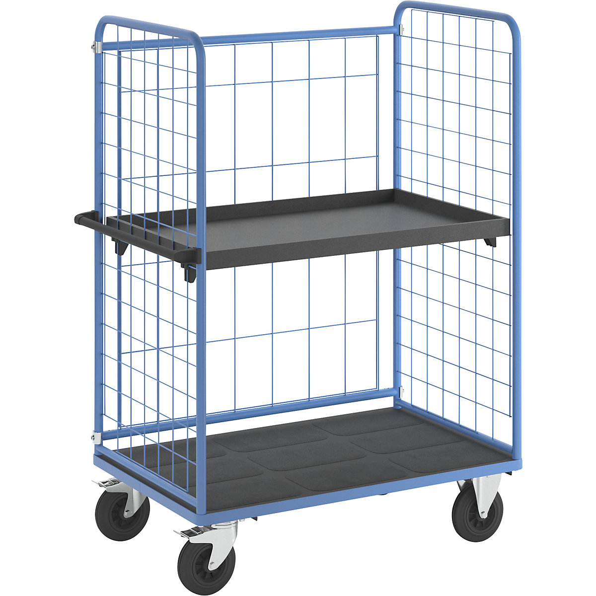 Etagenwagen, Drahtgitter dreiseitig eurokraft pro