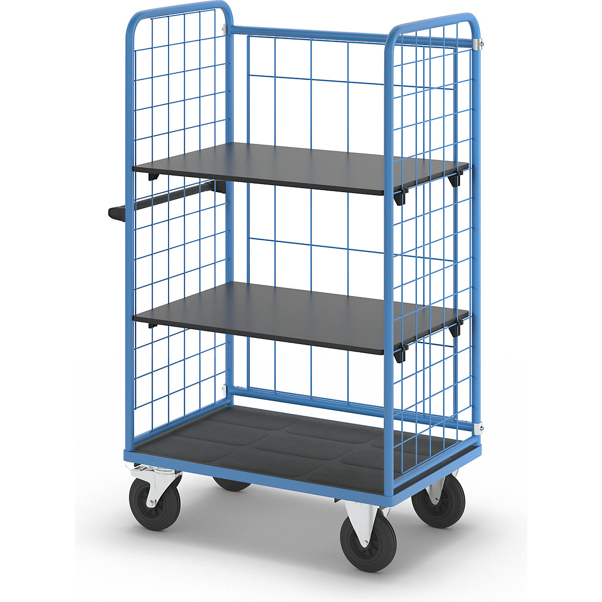 Etagenwagen, Drahtgitter dreiseitig eurokraft pro (Produktabbildung 70)-69