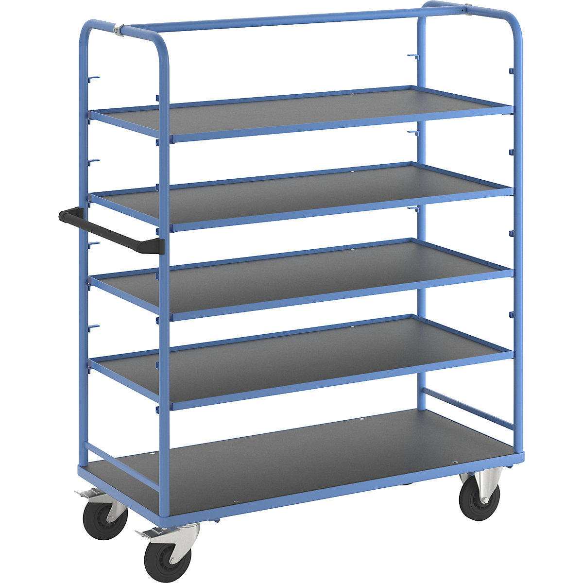 Regalwagen eurokraft pro, für 8 Etagenböden, inkl. 4 Etagenböden-3