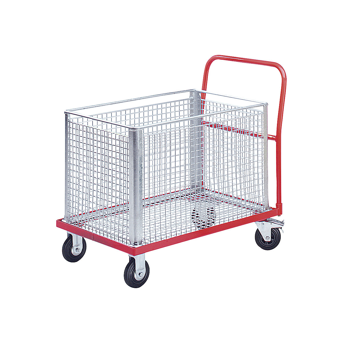 Magazinwagen Stahl eurokraft pro (Produktabbildung 9)-8