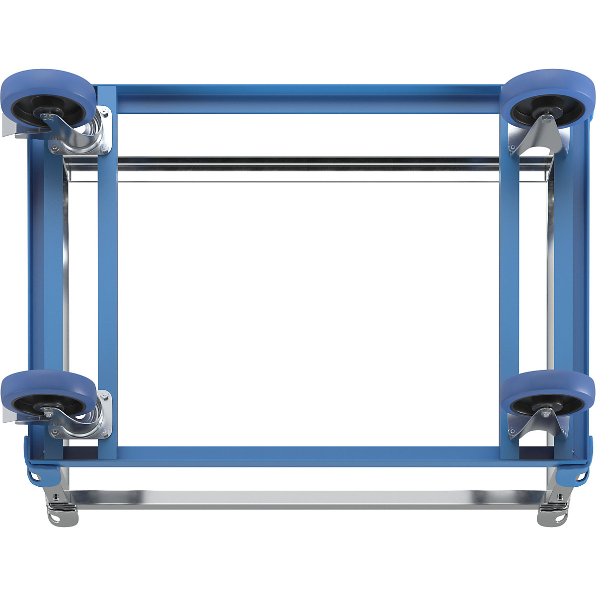 Paletten-Fahrgestell mit Aufsetzrahmen eurokraft pro (Produktabbildung 3)-2